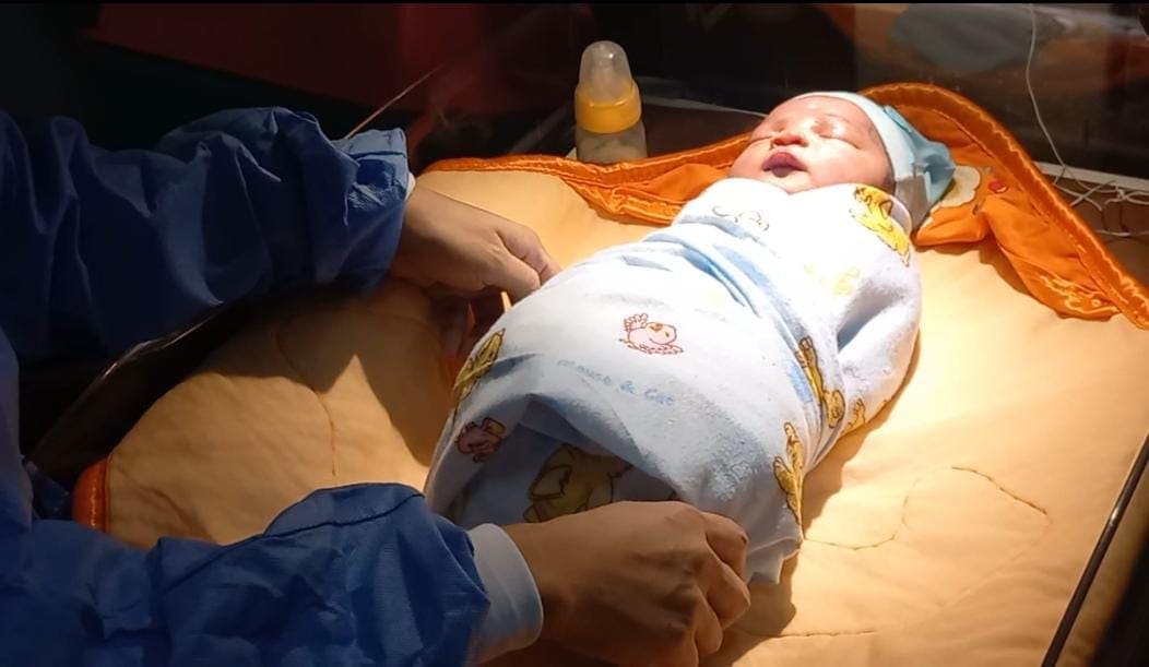 Penemuan bayi.