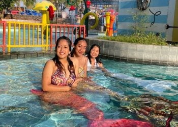 Seharian di Hawai Waterpark Malang Bisa 2 Kali Bermain Bersama Mermaid Lucu