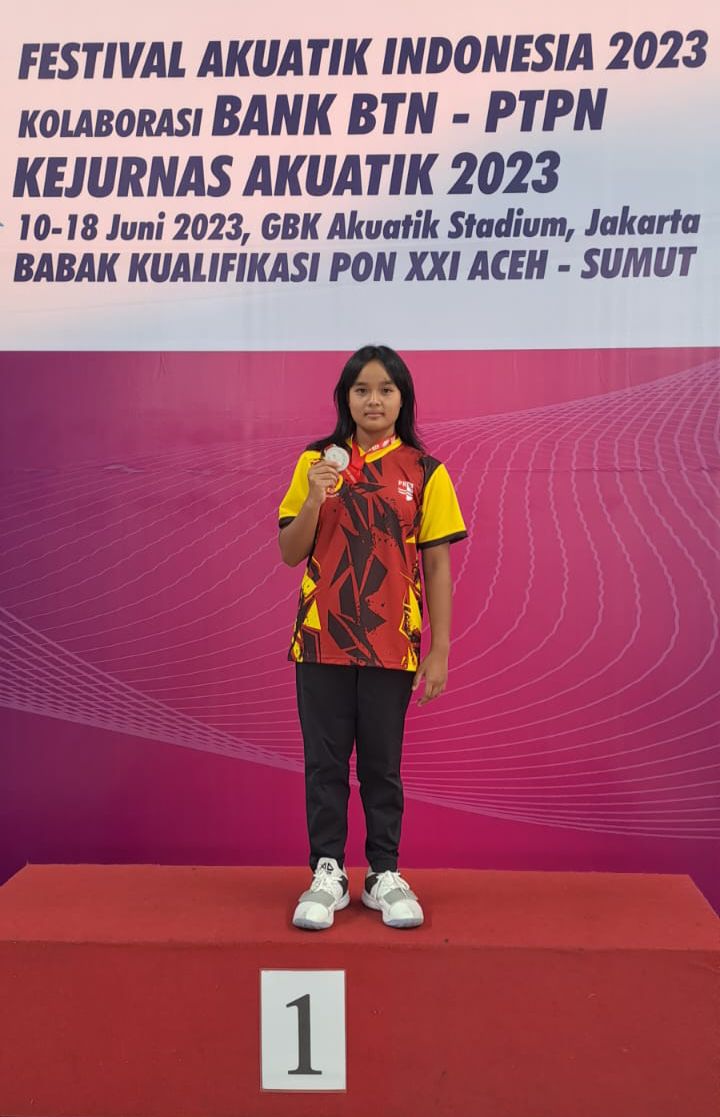 Perenang Asal Malang, Patrice Eugenia Borong 8 Medali Emas di Festival Akuatik Indonesia 2023