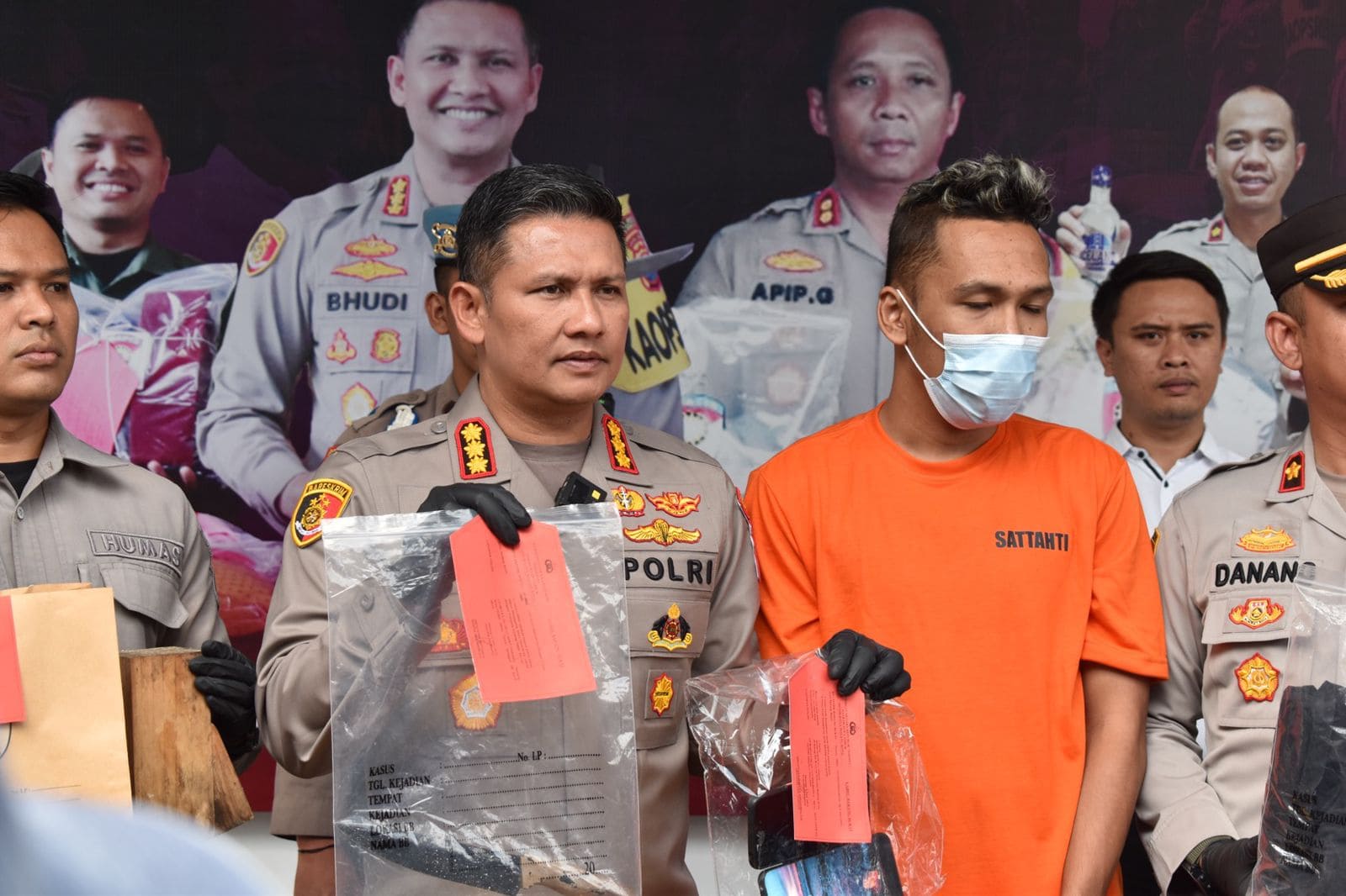 Pelaku Pembunuhan di Jembatan Araya.