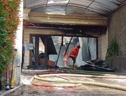 Dugaan LPG Ngowos, Rumah di Tidar Malang Kebakaran, Satu Korban Luka Bakar