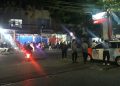 Tawuran mahasiswa.