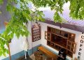 Desain warung kopi rumahan.