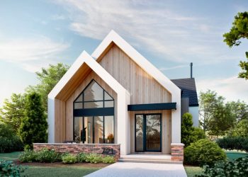 Desain rumah 1 lantai.