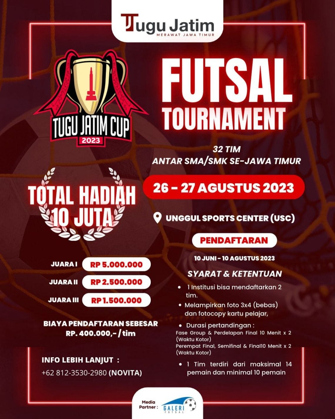 Tugu Jatim Cup.