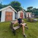 Desain Cafe Outdoor Halaman Rumah.