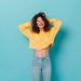 5 Tips Mix and Match Crop Top Sweater, Fashionable Banget dan Makin Percaya Diri 9 Crop top sweater.
