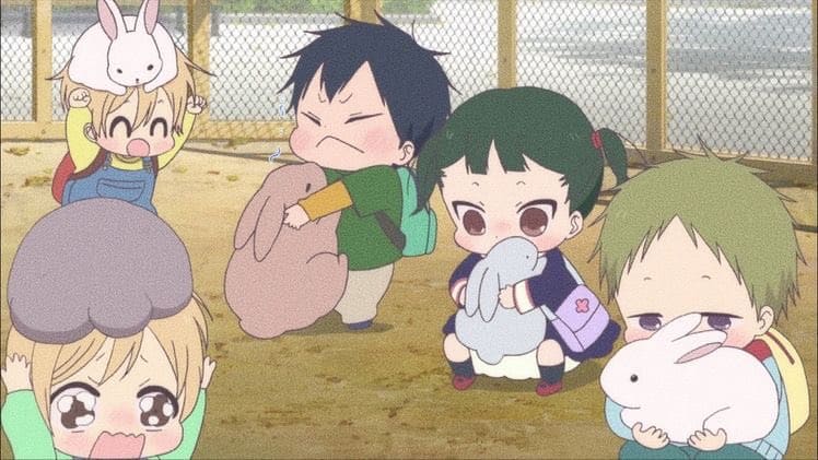 Sinopsis anime Gakuen Babysitters.