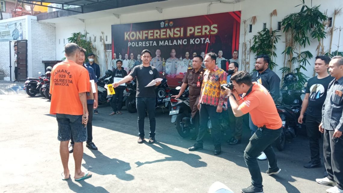 Tersangka pembunuhan pemuda.