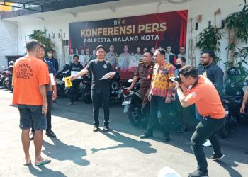 Tersangka pembunuhan pemuda.