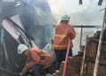 Industri Rumahan Tempe di Mojokerto Ludes Terbakar, Diduga Api Tungku Kayu Membesar 3 Industri rumahan tempe.