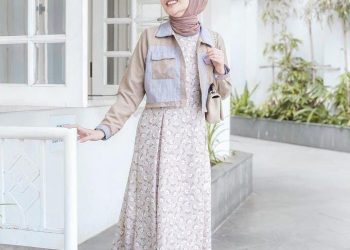 Baju dres panjang.