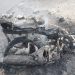 Motor terbakar.