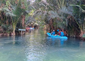 Ekowisata Silowo, Hutan Sagu dengan Aliran Sungai Jernih Berwarna Hijau Toska