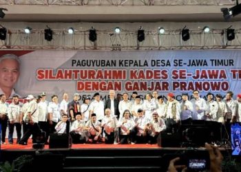 Safari Politik, Ganjar Pranowo Ajak Kades se-Jatim Evaluasi Kerja