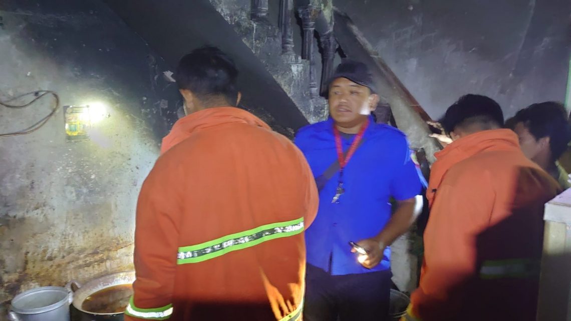 Tabung LPG Meledak, Jemaah Pengajian di Pasuruan Berhamburan 1 tabung lpg meledak tugu jatim