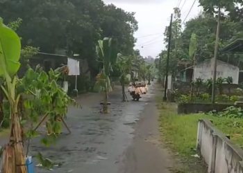 jalan rusak tugu jatim