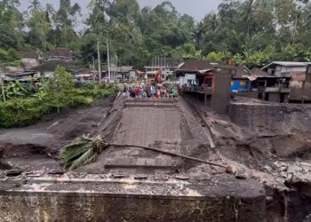 Jembatan Penghubung Malang-Lumajang Putus, Jembatan Bailey Bakal Dipasang Sementara