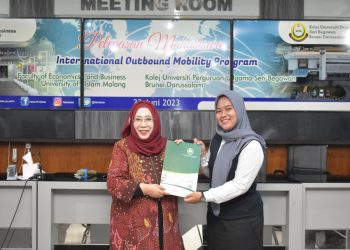 Mahasiswa FEB Unisma Ikuti International Outbound Mobility Program di Brunei Darussalam