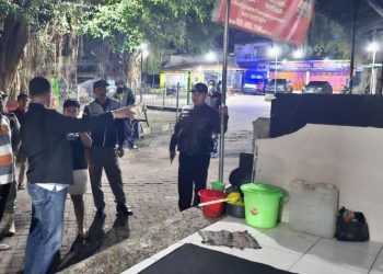 Warung Makan di Terminal Pandaan Pasuruan Jadi Tempat Karaoke Saat Malam