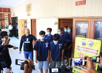 Polres Tuban Amankan 7 Tersangka Curanmor dan 9 Sepeda Motor