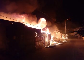 Kebakaran Pasar Karangketug Pasuruan Terulang Lagi, 48 Kios Ludes