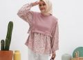 Blouse wanita hijab.