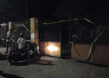 Gudang bengkel mobil.