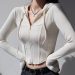 5 Rekomendasi Crop Top Hoodie Gemes, Bikin Kamu Para Cewek Makin Stylist 8 Crop top hoodie.