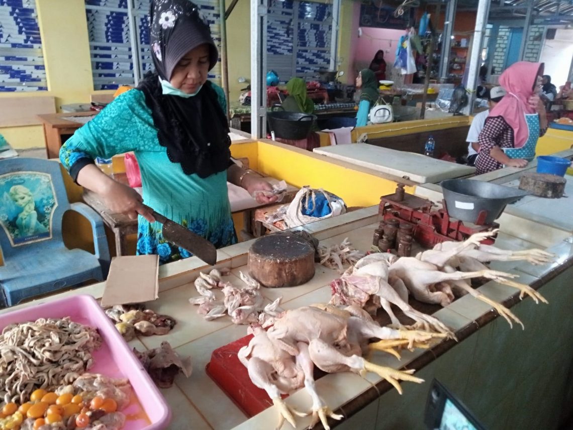 Harga daging ayam.