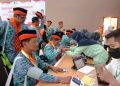 Jamaah Haji Embarkasi Surabaya.
