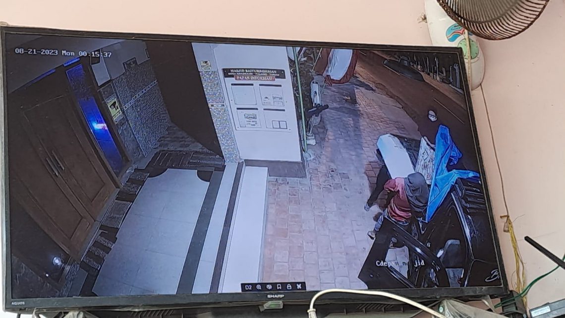 4 Kali Disatroni Maling, Pembobol Masjid Baiturrohman Tuban Masih Buram 1 Masjid Baiturrohman