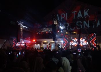 Konser musik di RSUD Bangil.