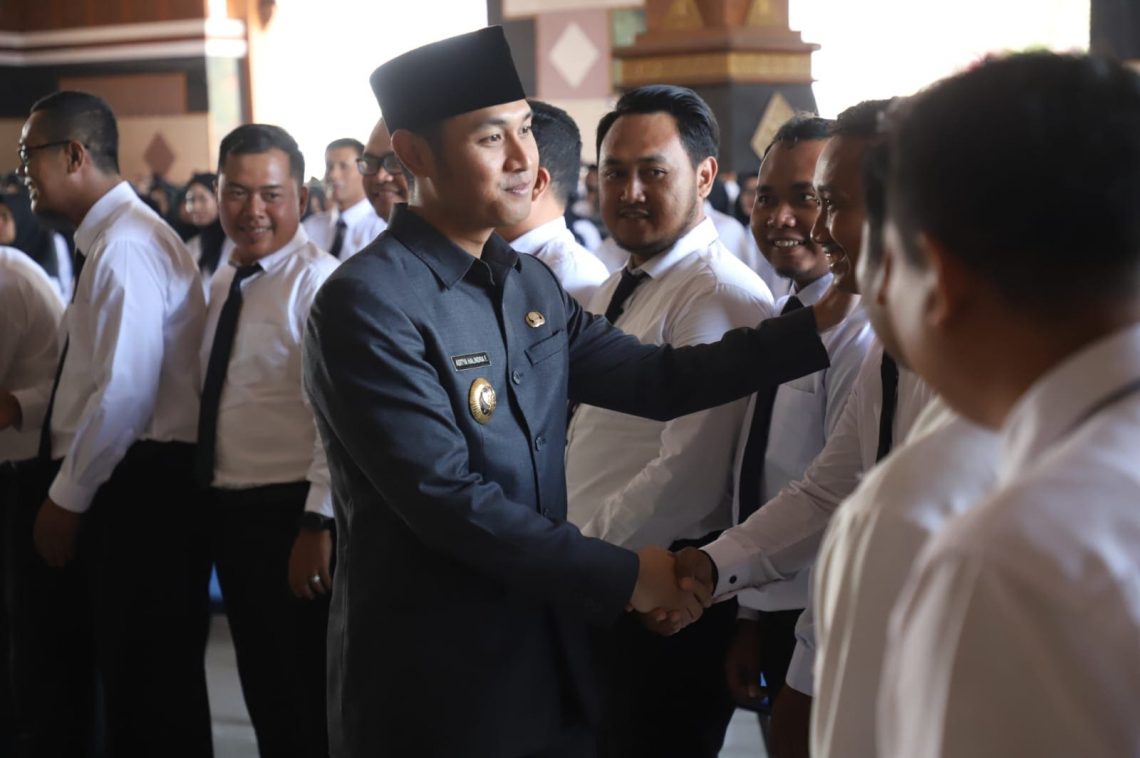Semringah! 624 PPPK Tuban Terima SK Pengangkatan dari Bupati Lindra 1 PPPK Tuban.