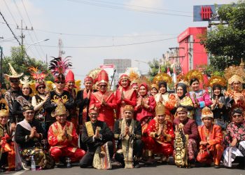 Pawai budaya.