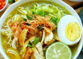 Kuliner soto di Jawa.
