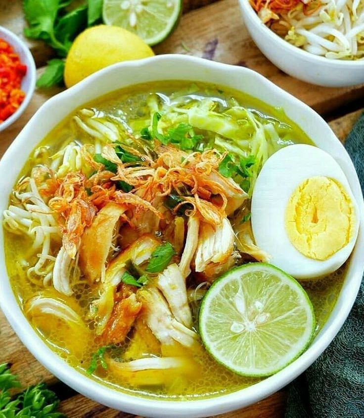 Kuliner soto di Jawa.