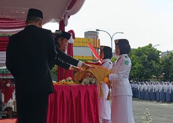 Sekolah Islam Sabilillah Malang Peringati HUT ke-78 RI di Monumen Perjuangan Laskar Sabilillah