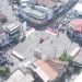 Ratusan Pengendara Serentak Hormat ke 4 Bendera Raksasa di Simpang Empat P21 Pasuruan