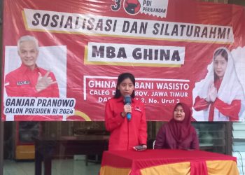 Mengenal Ghina Rabbani, Bacaleg Termuda PDIP Untuk Pileg DPRD Jatim