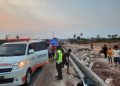 Truk vs Sepeda Motor di Ring Road Tuban, 2 Orang Terluka
