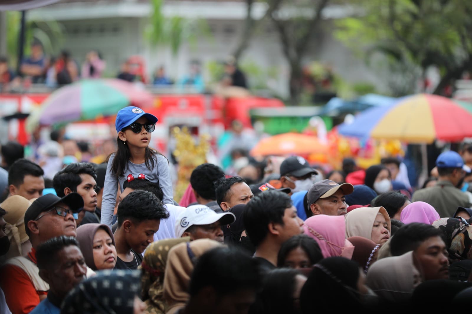 Event Pawai budaya di Kota Malang.