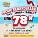 Warnai Kemerdekaan RI, Hawai Waterpark Beri Promo Serba Rp78 Ribu 8 Hawai Waterpark.
