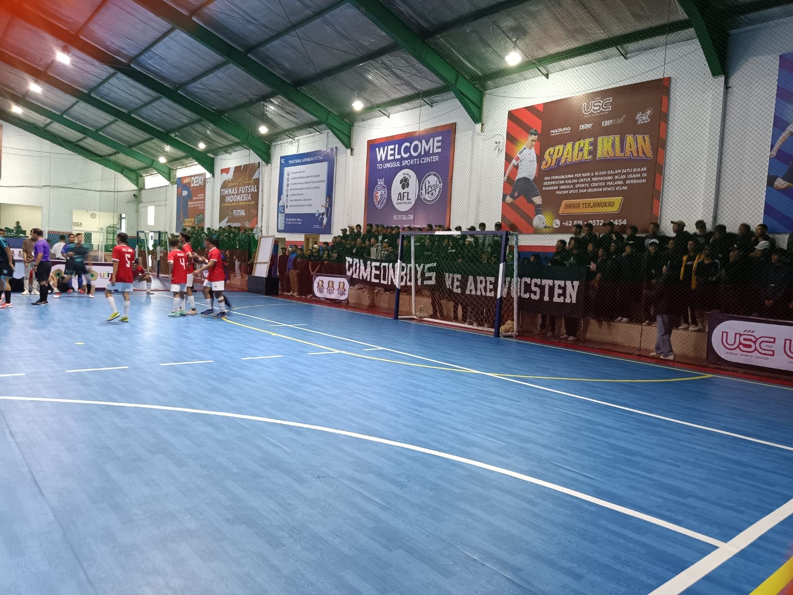 SMKN 10 Malang di Tugu Jatim Cup.