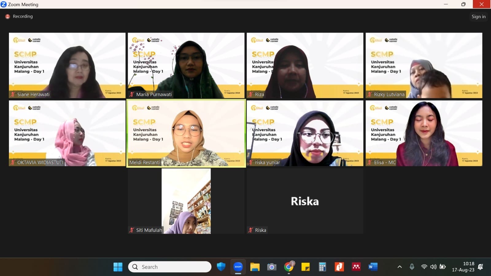 Tingkatkan Kompetensi Dosen, Prodi Pendidikan Bahasa Inggris Unikama Gelar Coaching Bareng Cataliz Indonesia 2 Coaching Prodi Pendidikan Bahasa Inggris Unikama.