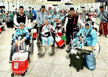 Jamaah haji Kabupaten Mojokerto.