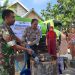Bantuan air bersih.