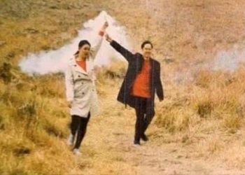 Pasangan pengantin prewedding.