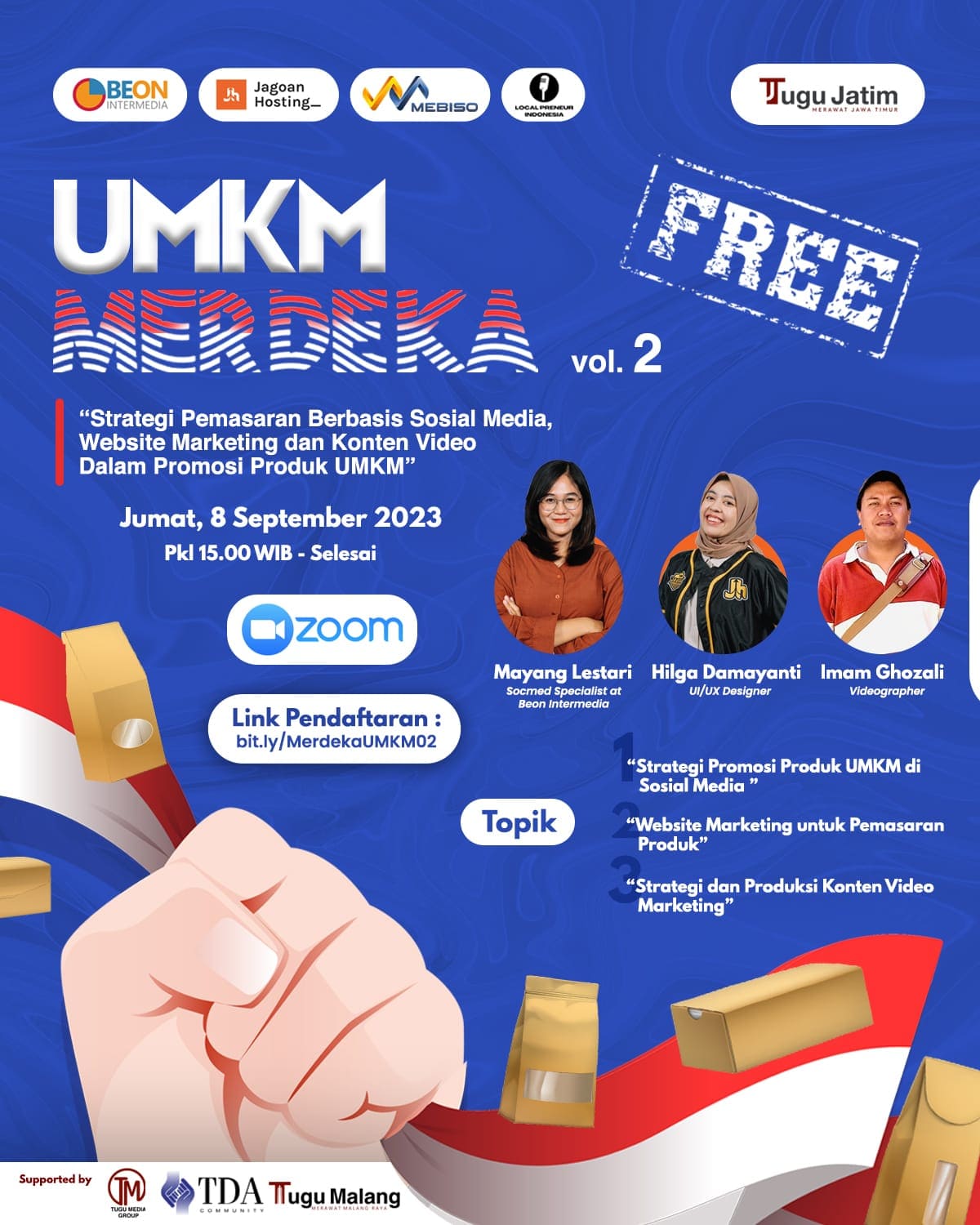 UMKM Merdeka Vol 2, Pelaku Bisnis Diedukasi Strategi Marketing hingga Bikin Video Promosi Low Budget 2 2dc66333 184b 40cf b6f0 22a81bed6a3d 1