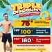 Triple discount.